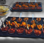 Verrine (Zaalouk d’aubergine, carottes au cumin…)